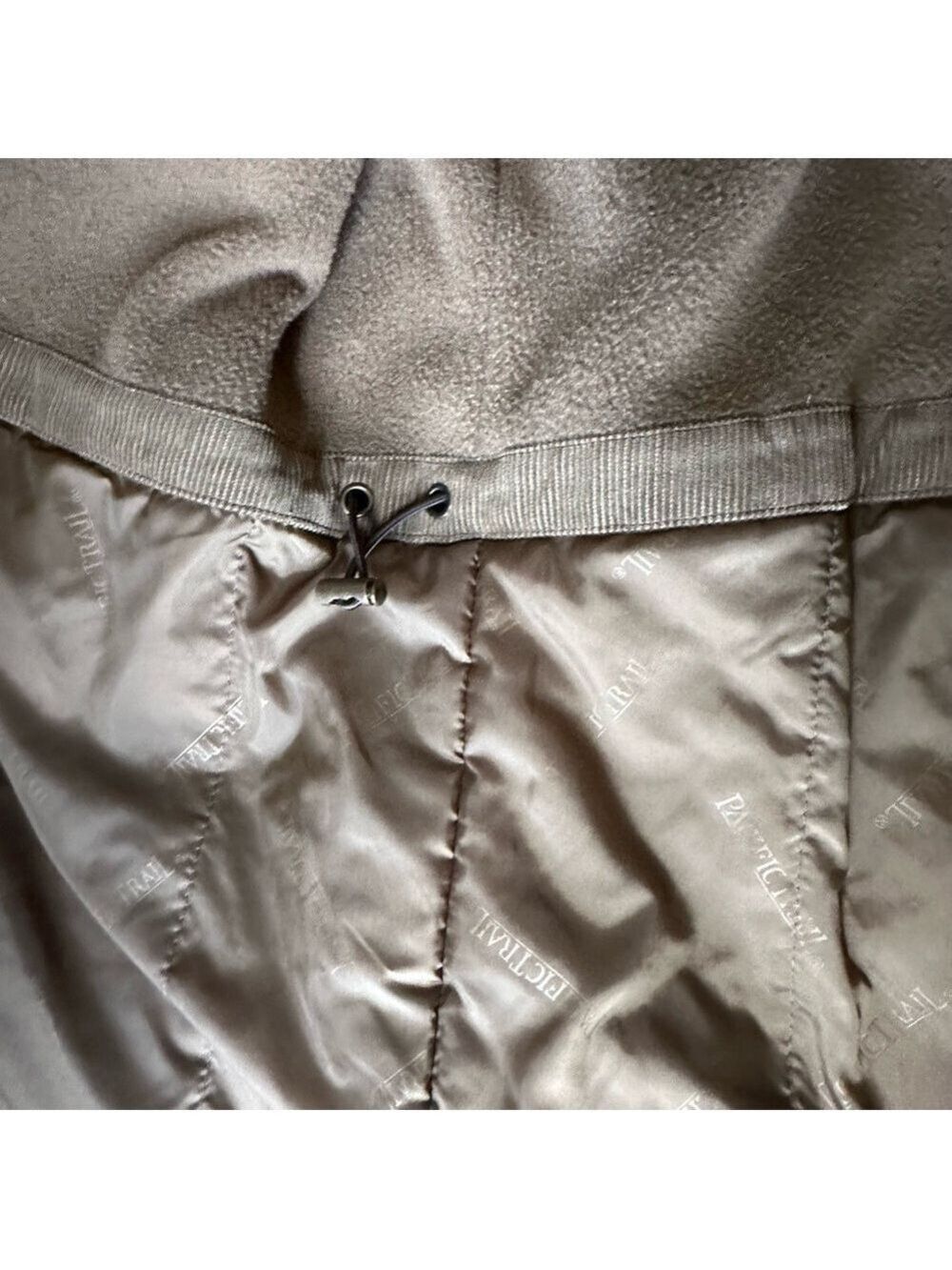 Vintage 90s Pacific Trail Jacket XXLT Outdoors Windbreaker Parka Bomber Olive - Picture 9 of 12